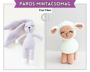 Húsvéti plüss horgolásminta csomag