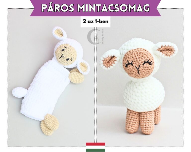 Bárány horgolási mintacsomag